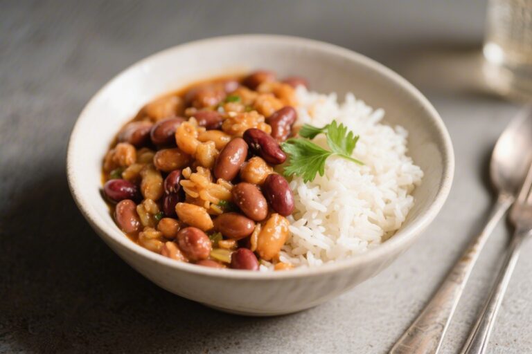 Rice and Beans Bowl (Filling & Cheap Dinner) – Simple, Flavorful, and Budget-Friendly