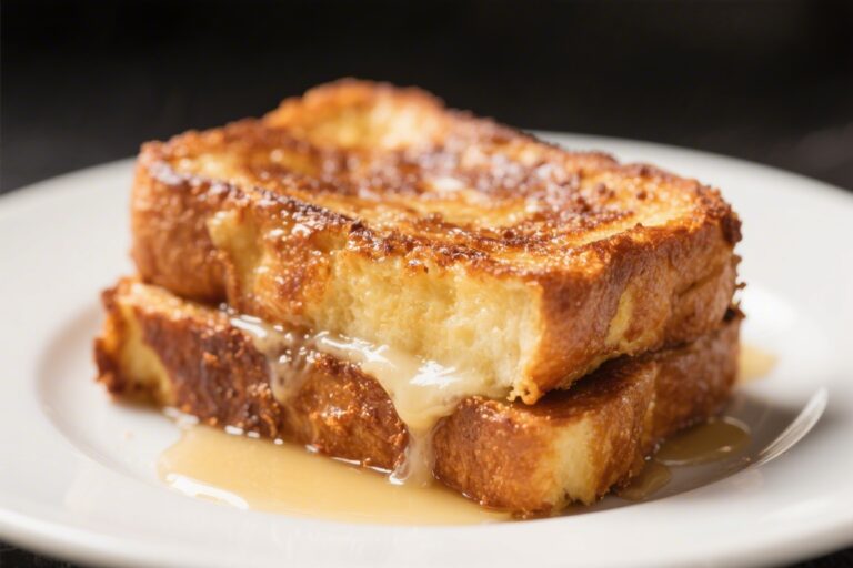 French Toast (Crispy Edges, Soft Center) – Simple, Comforting Brunch