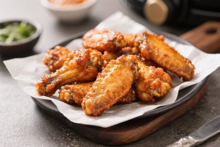 Air Fryer Chicken Wings (Crispy No Fry) – Golden, Juicy, and Easy