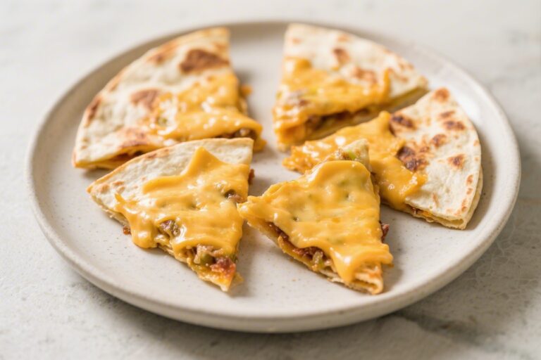 Easy Cheese Quesadilla Wedges – Fast, Comforting, and Crowd-Pleasing