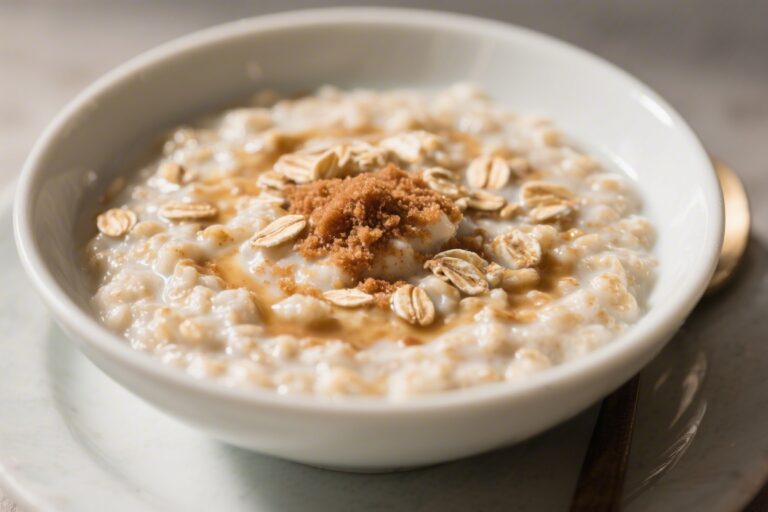 Creamy Oatmeal With Brown Sugar – A Cozy, Everyday Breakfast