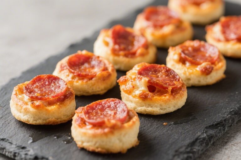 Mini Pepperoni Pizza Bites – A Fun, Crowd-Pleasing Snack