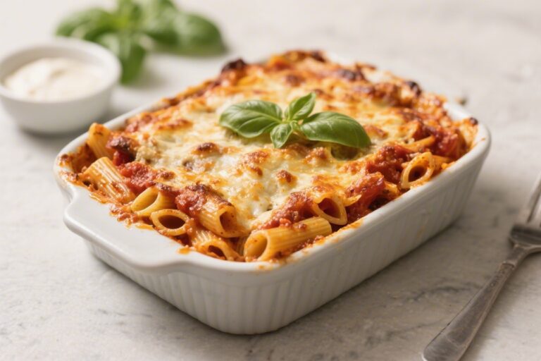 Baked Ziti With Minimal Ingredients – Comfort Food Made Simple