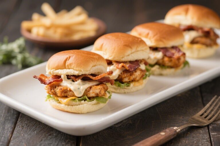 Chicken Bacon Ranch Sliders – Easy, Crowd-Pleasing Comfort Food