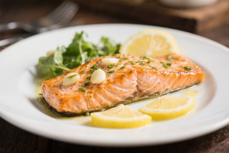 30-Minute Lemon Garlic Salmon – Bright, Fast, and Weeknight-Friendly